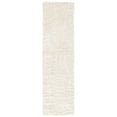 thumbnail image 1 of SAFAVIEH August Sophia Solid Shag Runner Rug, Ivory, 2' x 5', 1 of 7