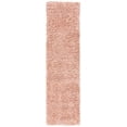 thumbnail image 1 of SAFAVIEH August Sophia Solid Shag Runner Rug, Rose, 2' x 8', 1 of 5