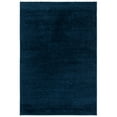 thumbnail image 1 of SAFAVIEH August Yasim Solid Plush Shag Area Rug, Navy, 5'3" x 7'7", 1 of 4