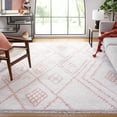 thumbnail image 1 of SAFAVIEH Augustine Ayden Geometric Area Rug, Ivory/Pink, 9' x 12', 1 of 6