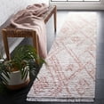 thumbnail image 1 of SAFAVIEH Augustine Ayden Geometric Runner Rug, Ivory/Pink, 2' x 9', 1 of 6