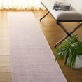 thumbnail image 1 of SAFAVIEH Augustine Caylee Diamond Runner Rug, Pink/Ivory, 2' x 9', 1 of 8