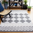 thumbnail image 1 of SAFAVIEH Augustine Comgan Geometric Area Rug, Ivory/Gray, 6'4" x 6'4" Square, 1 of 11