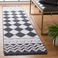 thumbnail image 1 of SAFAVIEH Augustine Comgan Geometric Runner Rug, Ivory/Black, 2' x 9', 1 of 11