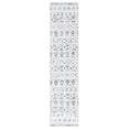 thumbnail image 1 of SAFAVIEH Augustine Cromwell Geometric Runner Rug, Black/Ivory, 2' x 9', 1 of 8