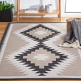 thumbnail image 1 of SAFAVIEH Augustine Iacopo Geometric Area Rug, Beige/Black, 4' x 4' Square, 1 of 12
