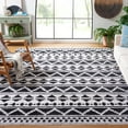 thumbnail image 1 of SAFAVIEH Augustine Kalina Geometric Area Rug, Black/Ivory, 9' x 12', 1 of 11
