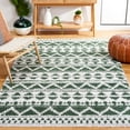 thumbnail image 1 of SAFAVIEH Augustine Kalina Geometric Area Rug, Green/Ivory, 5' x 7'7", 1 of 11