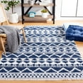 thumbnail image 1 of SAFAVIEH Augustine Kalina Geometric Area Rug, Navy/Ivory, 5' x 7'7", 1 of 11