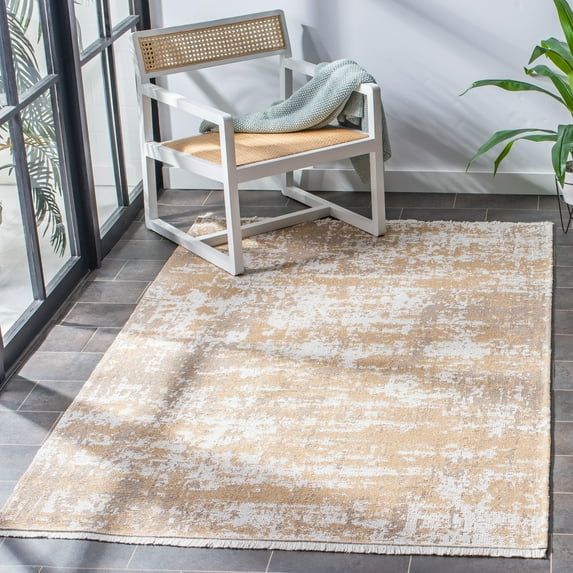 SAFAVIEH Augustine Keighley Abstract Area Rug, Taupe/Gray, 8' x 10'