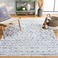 thumbnail image 1 of SAFAVIEH Augustine Laura Geometric Area Rug, Ivory/Blue, 4' x 6', 1 of 11