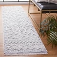 thumbnail image 1 of SAFAVIEH Augustine Laura Geometric Runner Rug, Gray/Ivory, 2' x 9', 1 of 11