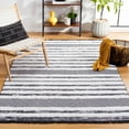 thumbnail image 1 of SAFAVIEH Augustine Maggie Striped Area Rug, Black/Ivory, 9' x 12', 1 of 11