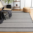 thumbnail image 1 of SAFAVIEH Augustine Miah Striped Area Rug, Ivory/Black, 5' x 7'7", 1 of 11