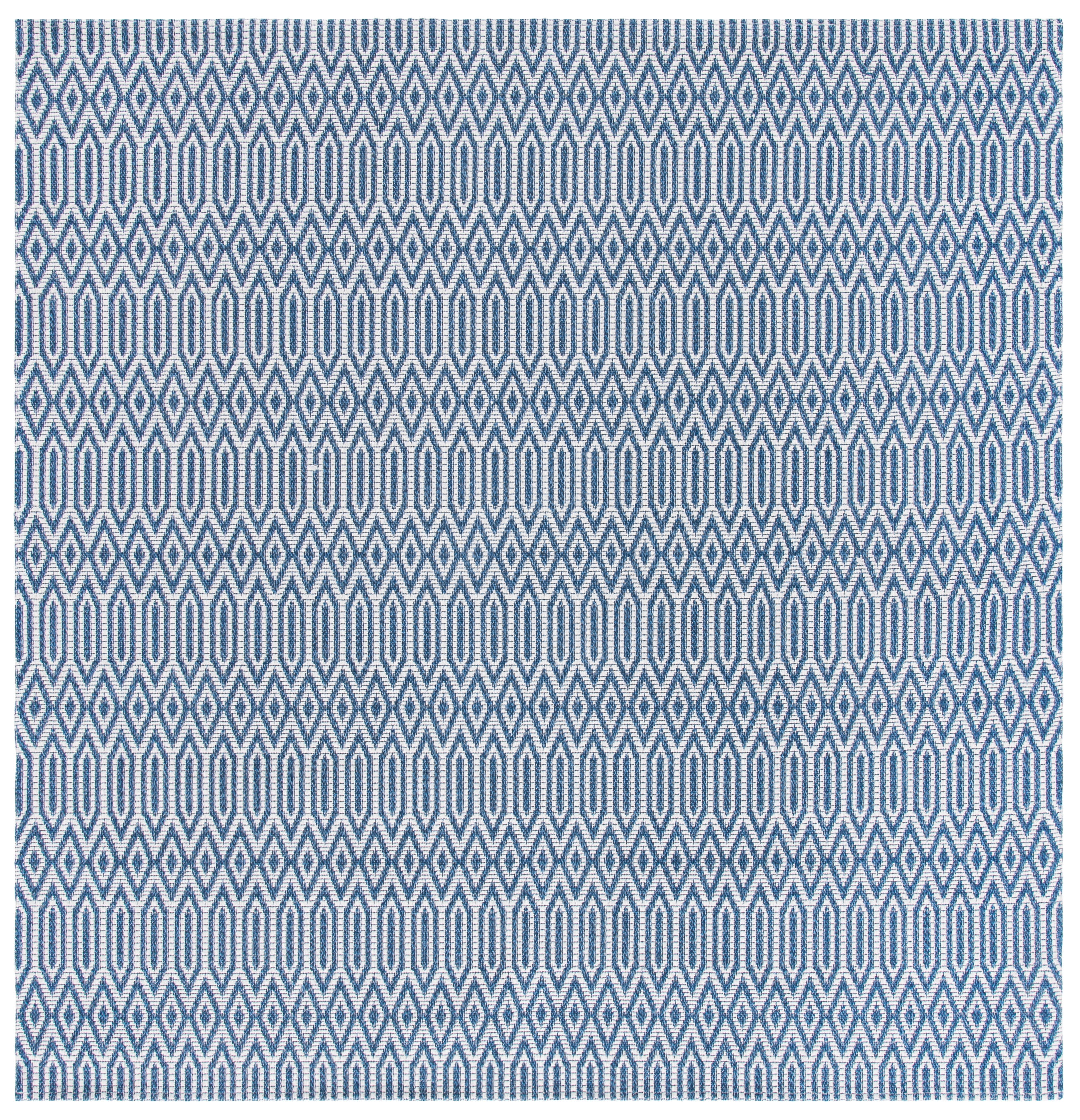 Sleek Augustine Handmade Flatweave 6' Square Gray Viscose Rug