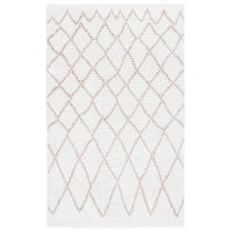 SAFAVIEH Augustine Ramona Trellis Area Rug, Ivory/Beige, 5' x 7'7"