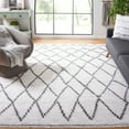 thumbnail image 1 of SAFAVIEH Augustine Ramona Trellis Area Rug, Ivory/Gray, 6'4" x 6'4" Square, 1 of 11