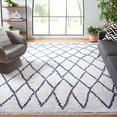 thumbnail image 1 of SAFAVIEH Augustine Ramona Trellis Area Rug, Ivory/Navy, 6'4" x 6'4" Square, 1 of 8