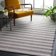 thumbnail image 1 of SAFAVIEH Augustine Thornton Striped Area Rug, Ivory/Black, 6'4" x 9'6", 1 of 11