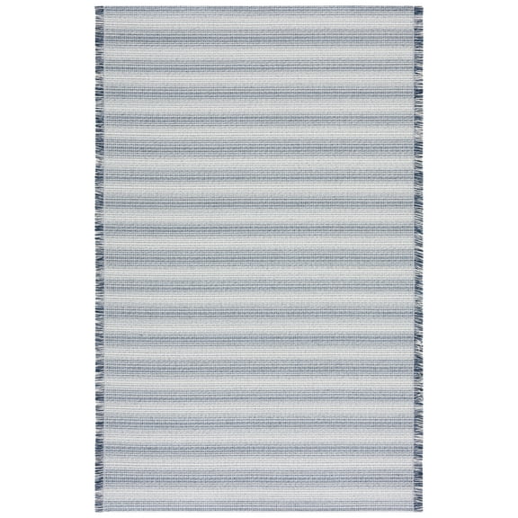 SAFAVIEH Augustine Thornton Striped Area Rug, Ivory/Navy, 4' x 6'