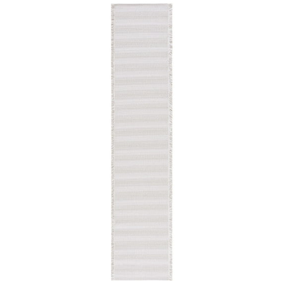 SAFAVIEH Augustine Thornton Striped Runner Rug, Ivory/Beige, 2' x 9'