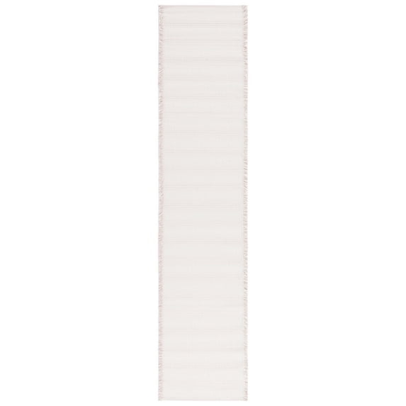 SAFAVIEH Augustine Thornton Striped Runner Rug, Ivory/Pink, 2' x 9'