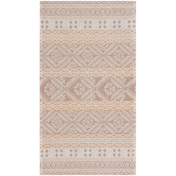 SAFAVIEH Augustine Willoughby Southwestern Area Rug, Taupe/Cream, 2'10" x 5'