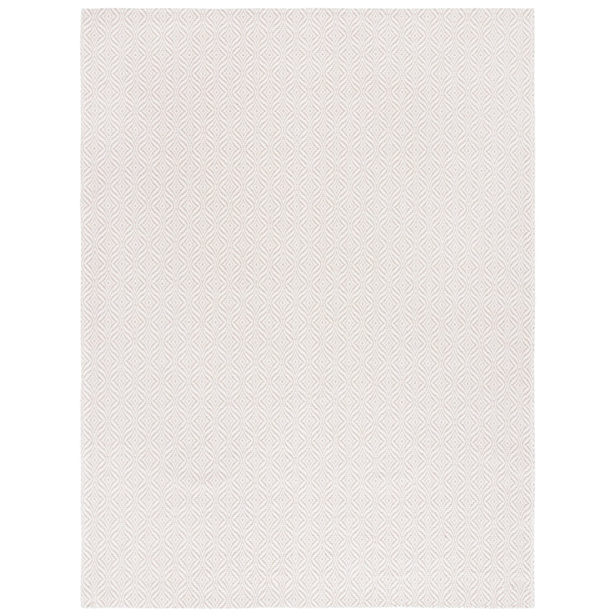 Augustine Boho-Mod Taupe & Cream Geometric Runner Rug - 2' x 8'