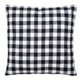 thumbnail image 1 of SAFAVIEH Autumn Plaid Throw Pillow, 18" x 18", Beige/Black, 1 of 3