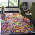 thumbnail image 1 of Safavieh Aztec London Geometric Area Rug, Green/Multi, 8' x 10', 1 of 8