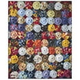 thumbnail image 1 of SAFAVIEH Aztec Nikeisha Abstract Dots Area Rug, Red/Multi, 8' x 10', 1 of 5