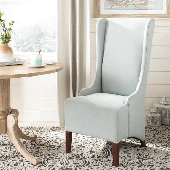 SAFAVIEH Bacall 20''H Linen Dining Chair Seafoam Green