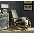 thumbnail image 1 of SAFAVIEH Bali Contemporary Rattan Rocking Chair, Antique Grey, 1 of 8