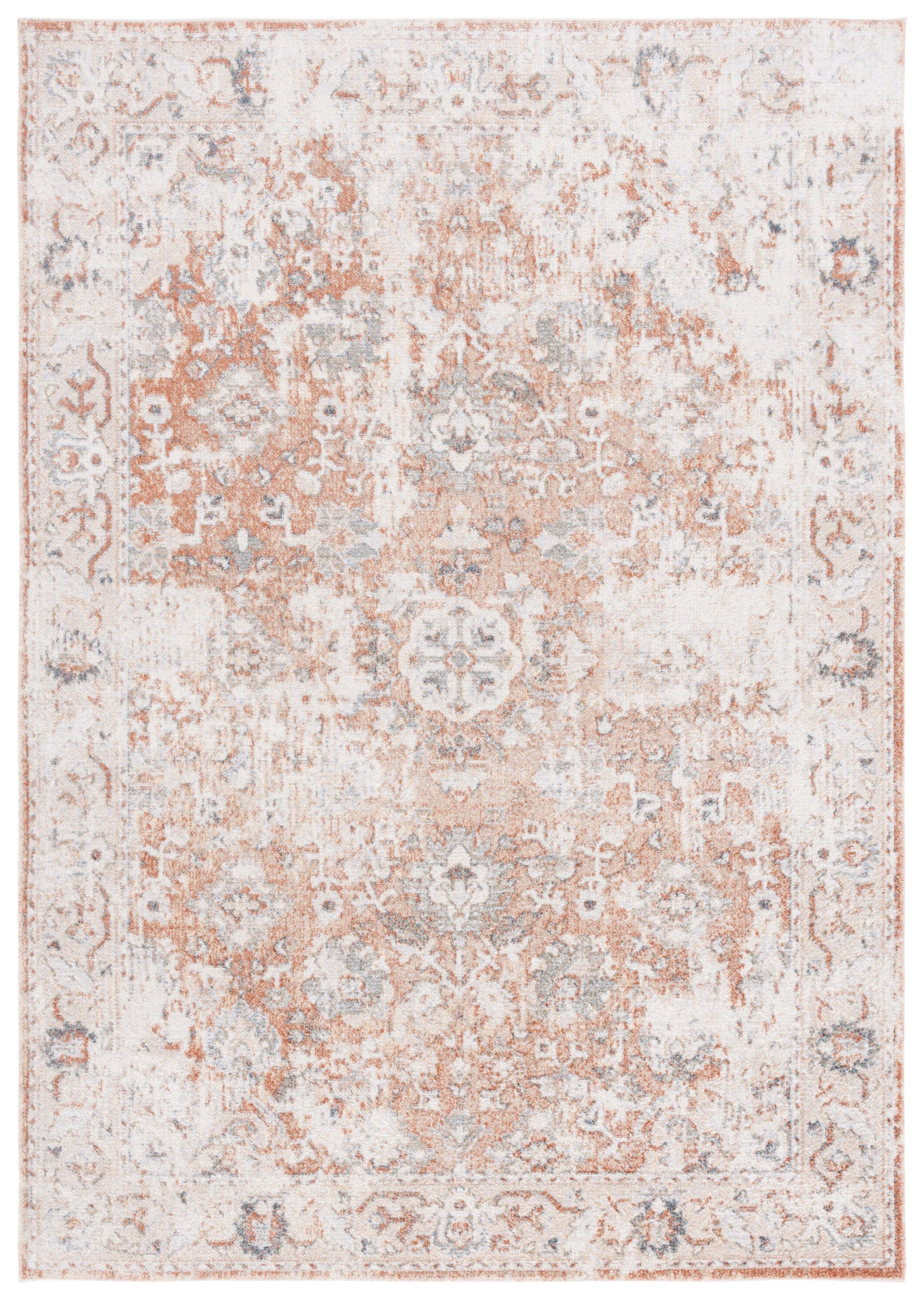 SAFAVIEH Baltimore Dimas Distressed Polyester Machine Washable Area Rug ...