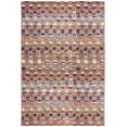 thumbnail image 1 of SAFAVIEH Barbados Kentigern Geometric Indoor/Outdoor Area Rug, Purple/Green Rust, 5'3" x 7'6", 1 of 3
