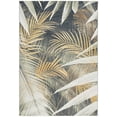thumbnail image 1 of SAFAVIEH Barbados Klara Botanical Indoor/Outdoor Area Rug, Black Green/Gold, 8' x 10'5", 1 of 11