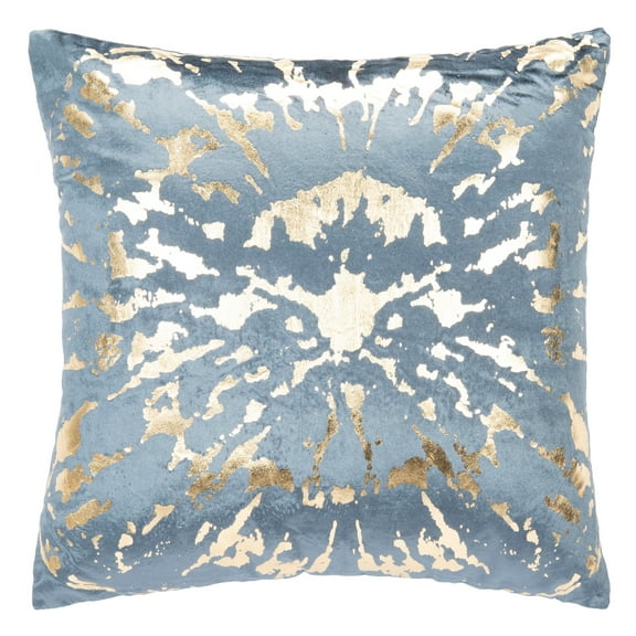 SAFAVIEH Barila Abstract Burst Decorative Pillow, 18" x 18", Teal