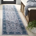 thumbnail image 1 of SAFAVIEH Bayside Aline Oriental Polyester Runner Rug, Blue/Gray, 2'2" x 8', 1 of 11