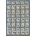 thumbnail image 1 of SAFAVIEH Beach House Edmon Geometric Indoor/Outdoor Area Rug Cream/Blue, 3' x 5', 1 of 10