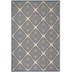 Nourison Versatile Diamond Silver Grey 6' x 9' Area Rug, (6x9) - Shop ...