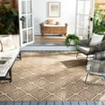 thumbnail image 1 of SAFAVIEH Beach House Frazier Geometric Indoor/Outdoor Runner Rug, Cream/Beige, 2'2" x 10', 1 of 10