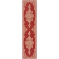 thumbnail image 1 of SAFAVIEH Beach House Janine Medallion Indoor/Outdoor Runner Rug, Red/Creme, 2'2" x 6', 1 of 7