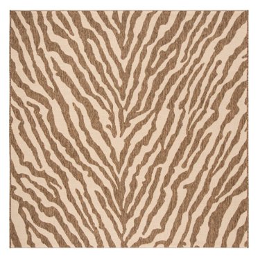 SAFAVIEH Beach House Jose Geometric Indoor/Outdoor Area Rug Red/Cream ...