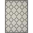 thumbnail image 1 of SAFAVIEH Beach House Nick Indoor/Outdoor Area Rug Light Grey/Charcoal, 5'3" x 7'6", 1 of 5