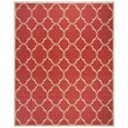 thumbnail image 1 of SAFAVIEH Beach House Nick Indoor/Outdoor Area Rug Red/Cream, 7'10" x 10', 1 of 9