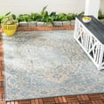 thumbnail image 1 of SAFAVIEH Beach House Orville Indoor/Outdoor Area Rug Cream/Blue, 3' x 5', 1 of 8