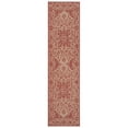 thumbnail image 1 of SAFAVIEH Beach House Orville Indoor/Outdoor Runner Rug Red/Cream, 2' x 8', 1 of 8