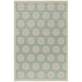 thumbnail image 1 of SAFAVIEH Beach House Regent Geometric Indoor/Outdoor Area Rug, Aqua/Cream, 6'7" x 9'2" - Traditional Design, Aqua & Cream, Weather Resistant, Non-Shedding & Easy Cleaning, Ideal for Patio, Entryway,, 1 of 8