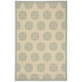 thumbnail image 1 of SAFAVIEH Beach House Regent Geometric Indoor/Outdoor Area Rug, Cream/Aqua, 3' x 5', 1 of 5