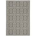 thumbnail image 1 of SAFAVIEH Beach House Rosario Geometric Indoor/Outdoor Area Rug, Light Grey/Charcoal, 4' x 6', 1 of 10